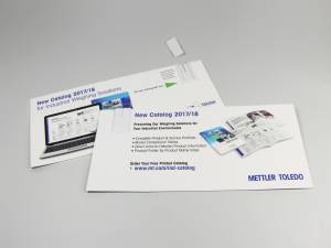 Paper USB Mailingkarte