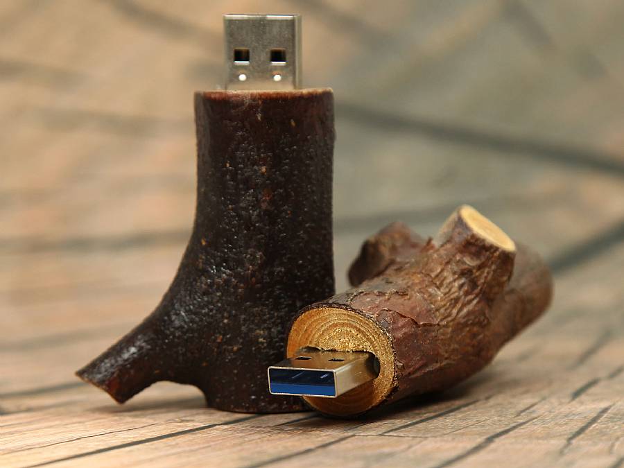 Natur USB Stick mit USB 3.0