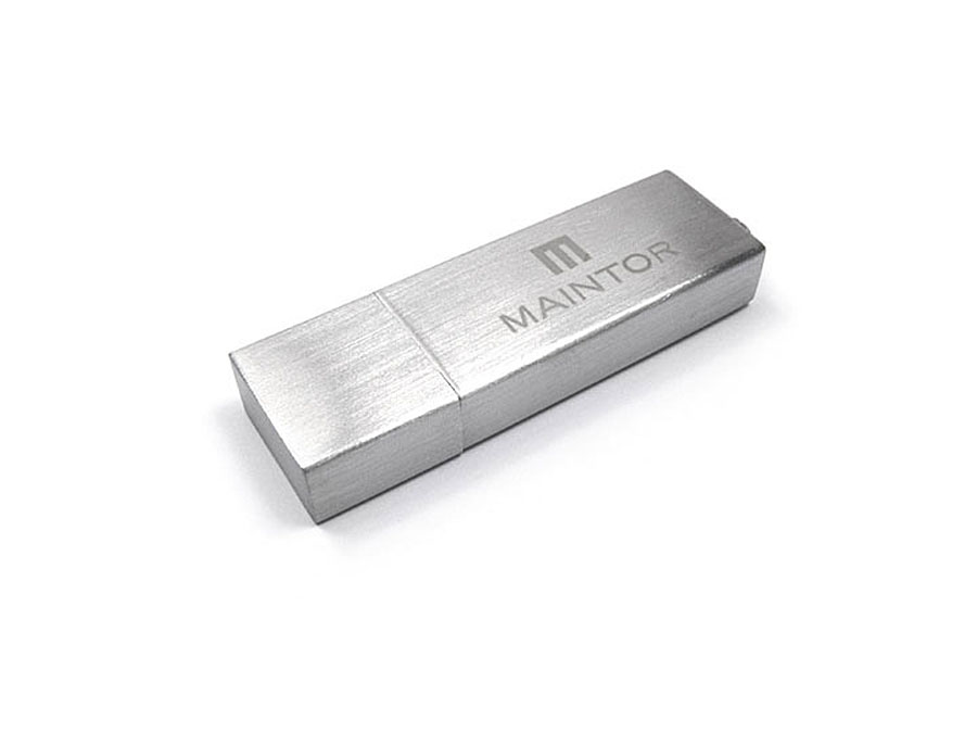 MEtall USB-Stick mit Lasergravur