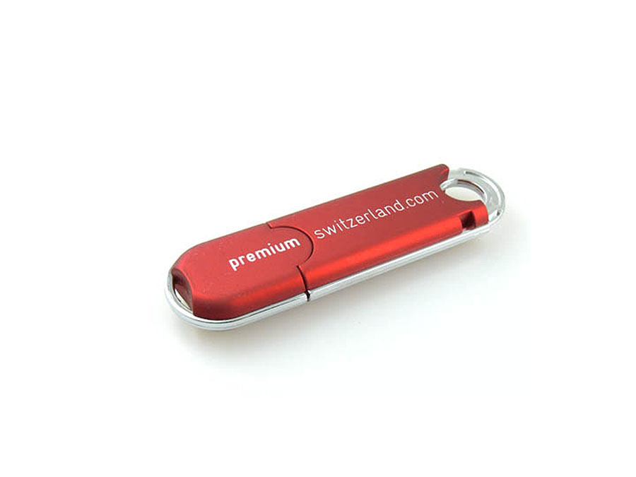 Kunststoff USB-Stick mit Logodruck Branding