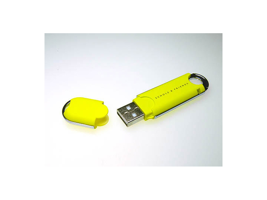 Kunststoff USB-Stick mit Logodruck Digitaldruck