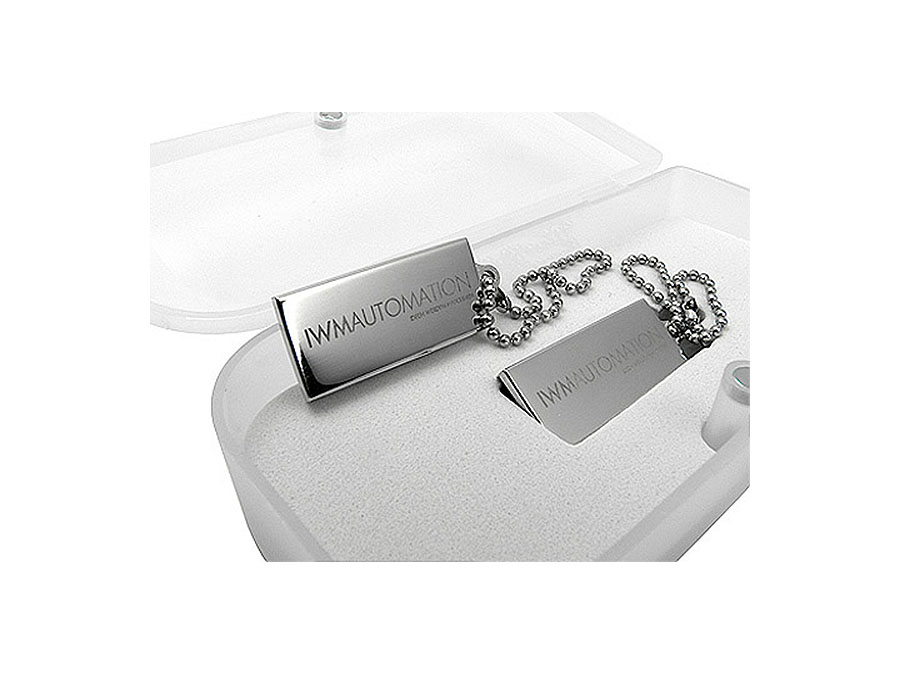 Mini USB-Stick mit Logo Gravur