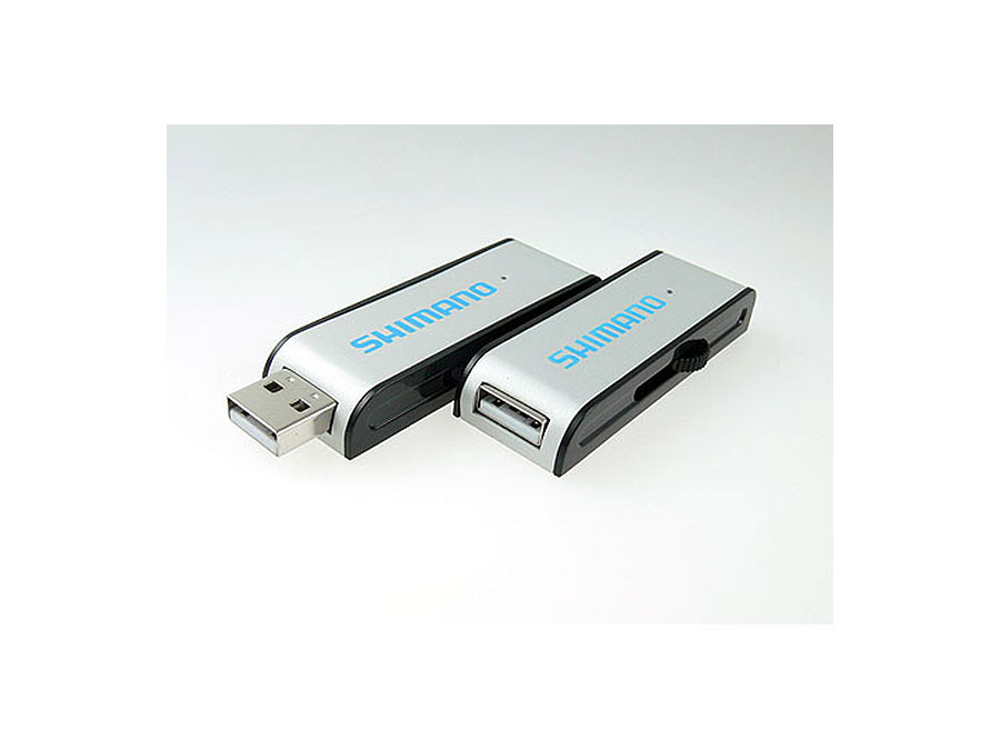 Aluminium USB-Stick mit farbigem Aufdruck