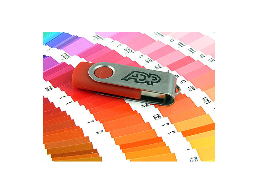 USB Stick in Sonderfarbe Pantonefarbe Logo