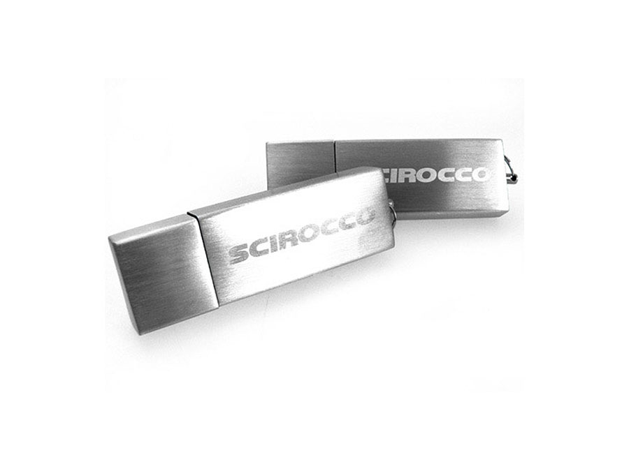MEtall USB-Stick mit Lasergravur