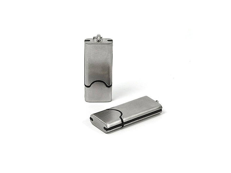 Metall USB-Stick mit Öse als Schlüsselanhänger als Werbegeschenk