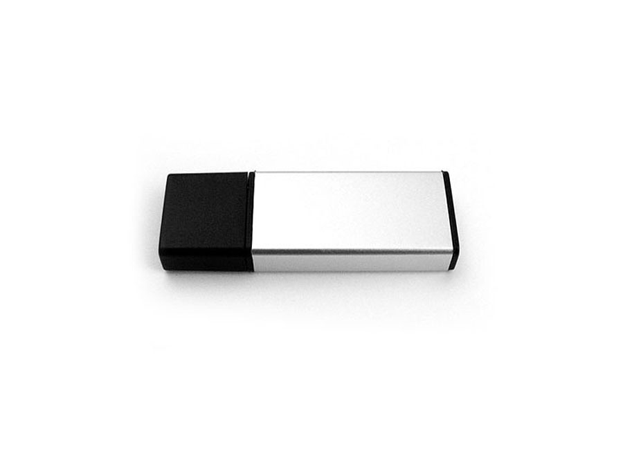 Alu USB Stick aus Aluminium für Logo Druck und Gravur