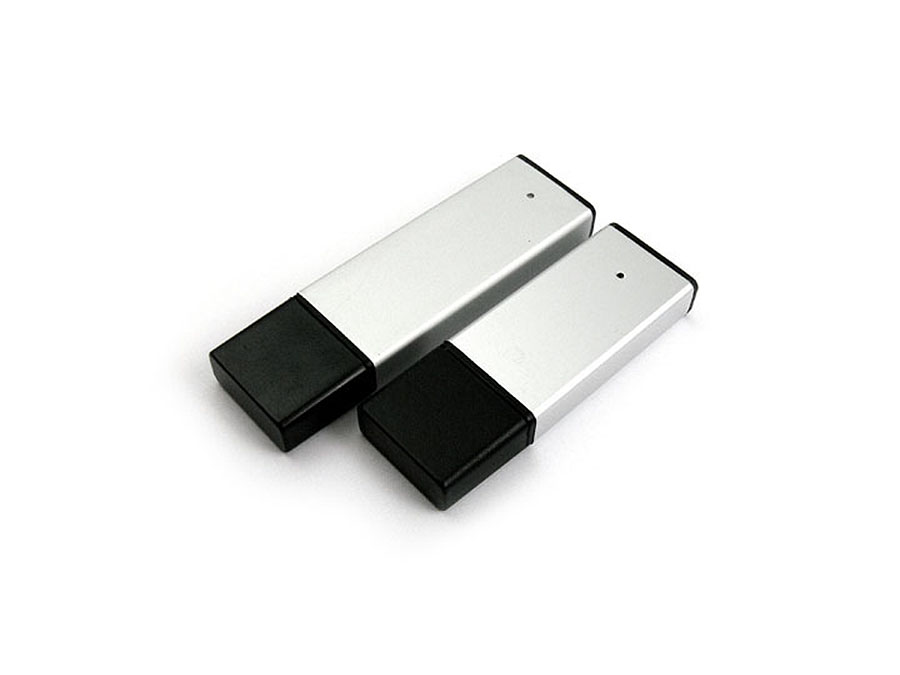 Alu USB Stick aus Aluminium für Logo Druck und Gravur