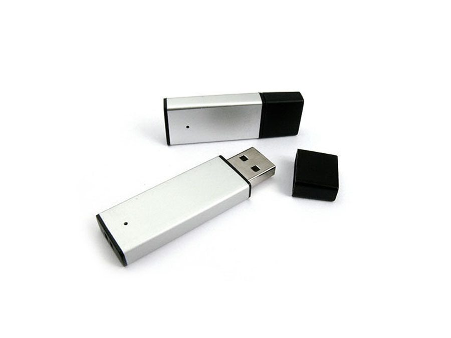 Alu USB Stick aus Aluminium für Logo Druck und Gravur