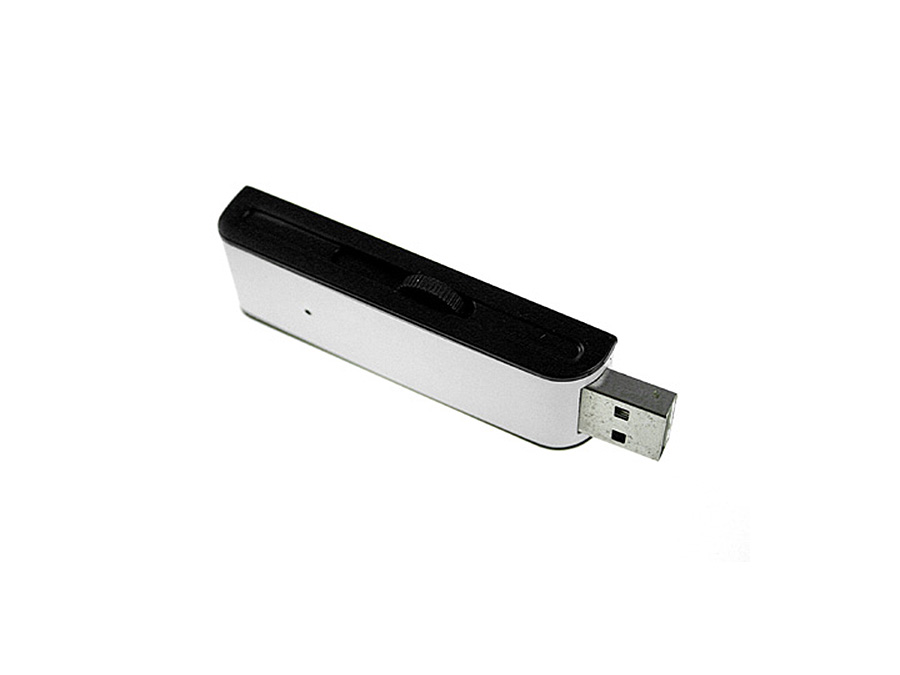 Hochwertiger Aluminium USB Stick zum Schieben