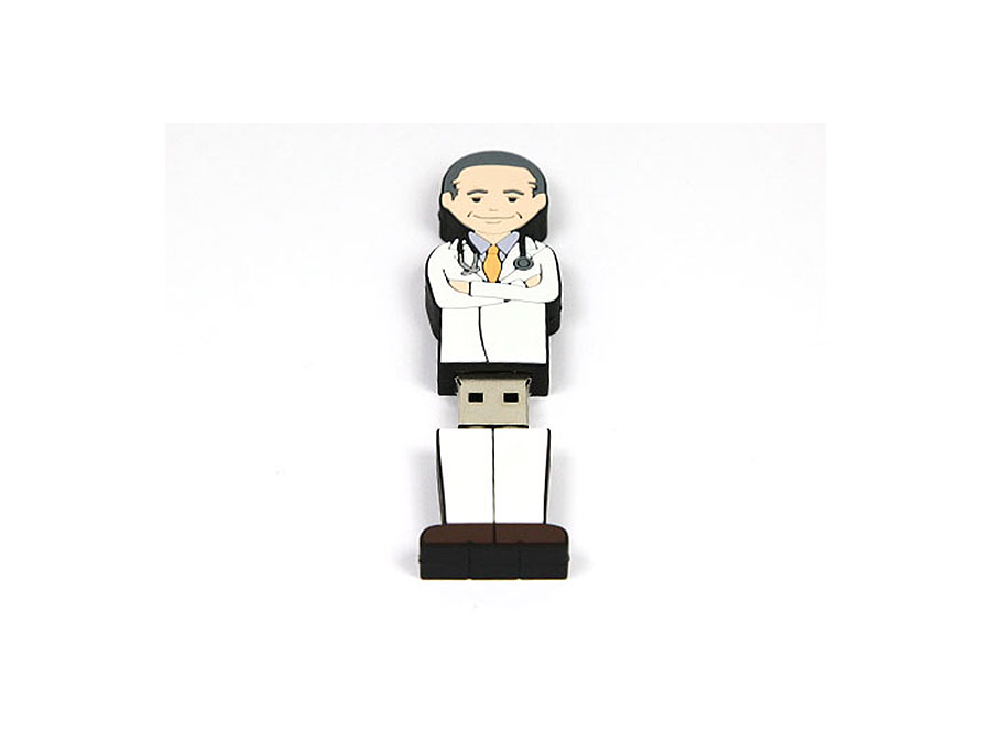 USB-Folks Arzt Figur