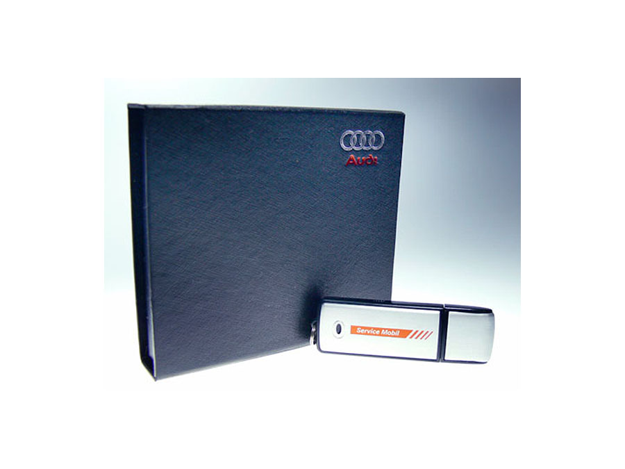 Audi Service Mobil Aluminium USB-Stick