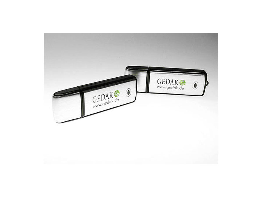 GEDAK Aluminium Werbeartikel USB-Stick