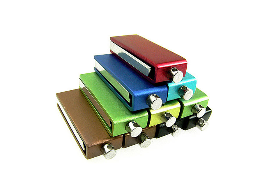 Hochwertiger mini Metall USB-Stick in vielen Standardfarben