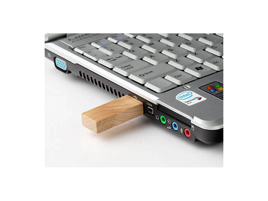 Holz USB Stick mit Logo für dne Wiederverkauf