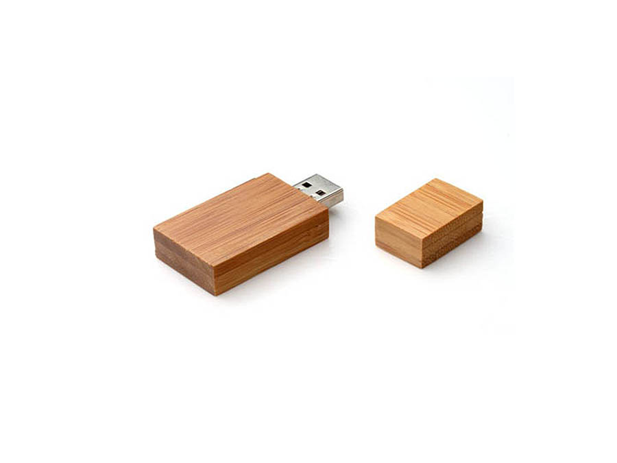 Holz USB Stick mit Logo für den Wiederverkauf