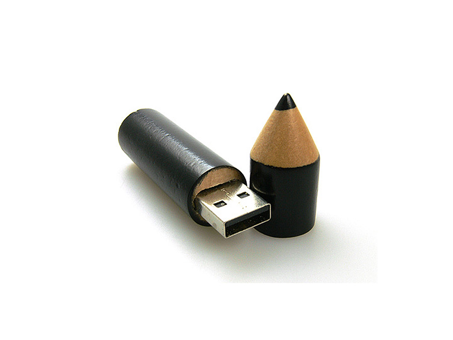 Holz USB Stick mit Logo für den Wiederverkauf