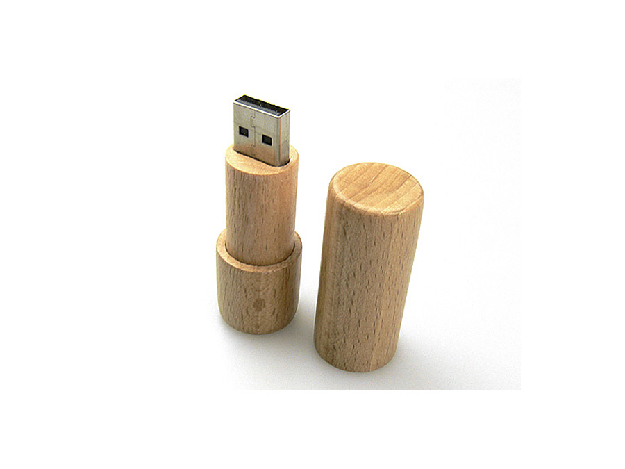 Holz USB Stick mit Logo für den Wiederverkauf