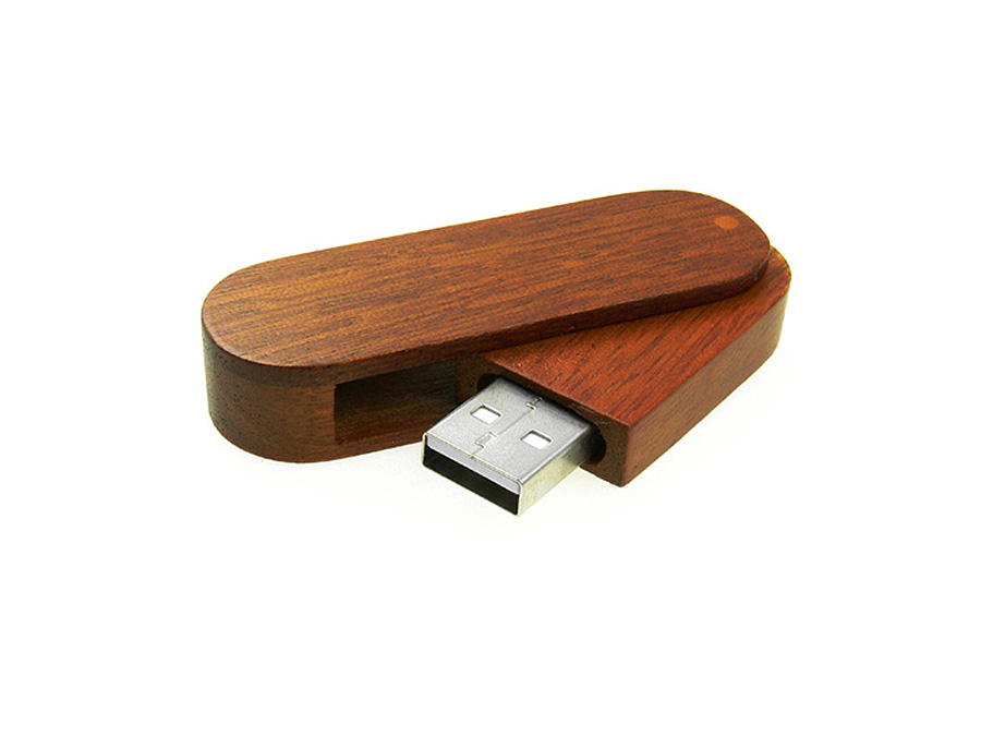 Holz USB Stick mit Logo für den Wiederverkauf