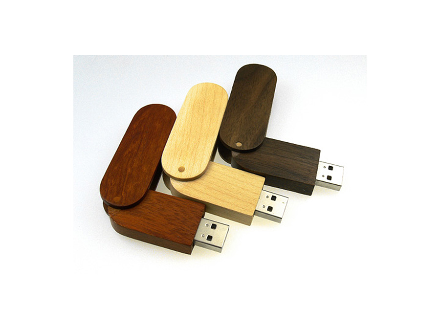 Holz USB Stick mit Logo für den Wiederverkauf