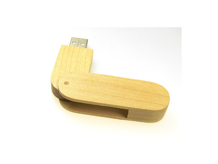 Holz USB Stick mit Logo für den Wiederverkauf