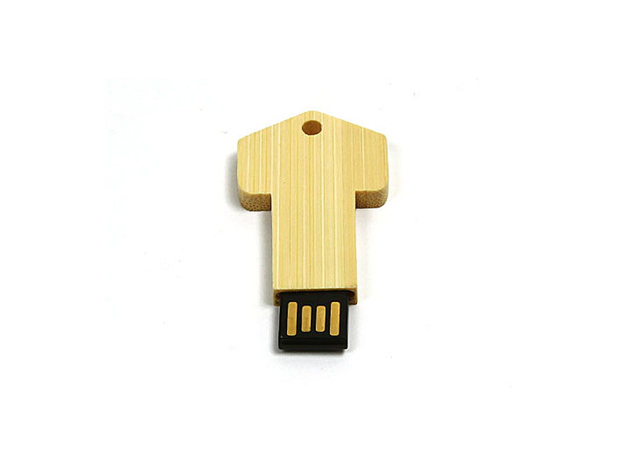 Holz schlüssel Key USB-Stick mit Logodruck