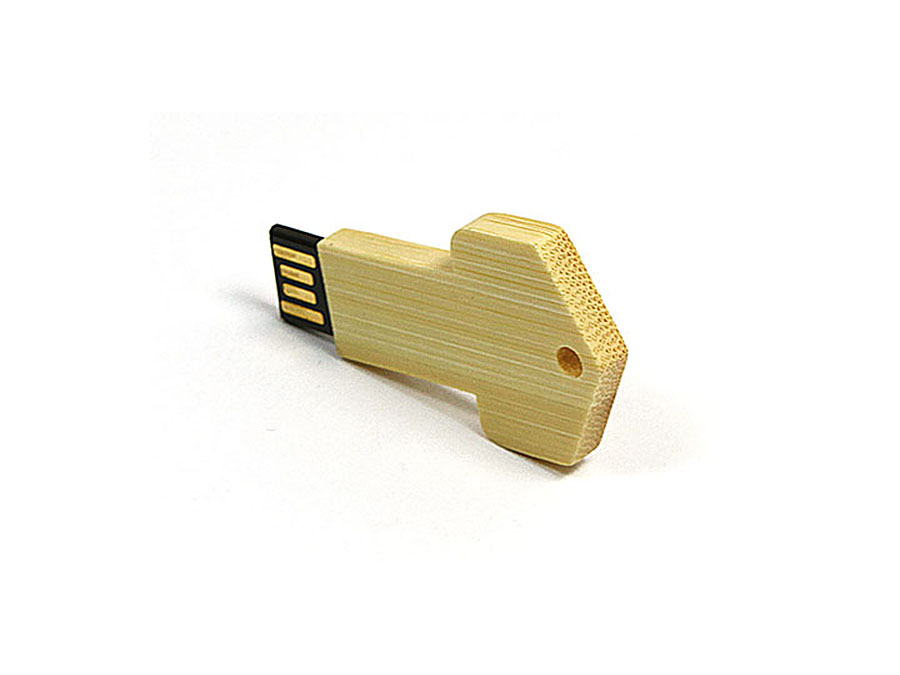 Holz schlüssel Key USB-Stick mit Logodruck