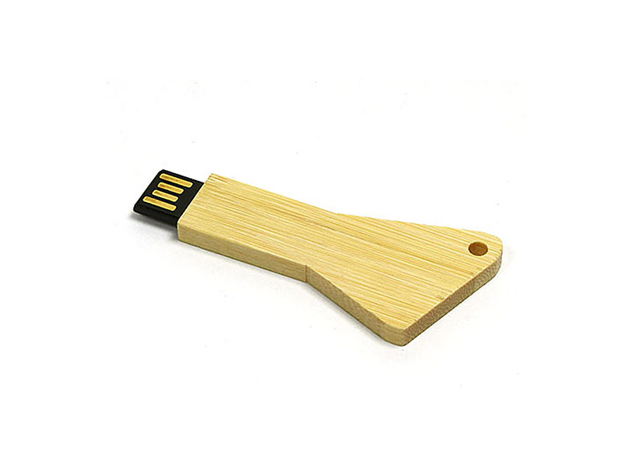 Eleganter Holz USB-Stick schlüssel