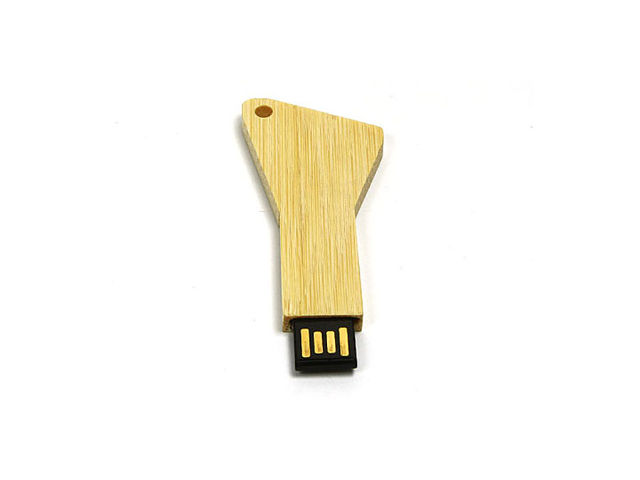 Eleganter Holz USB-Stick schlüssel