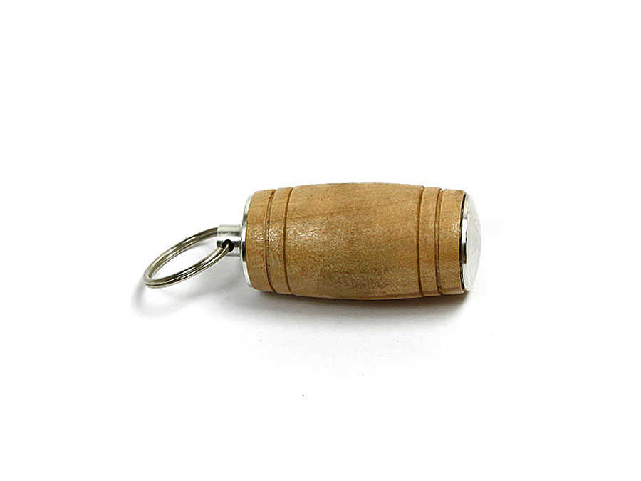 Holzfass USB-Stick mit Logo