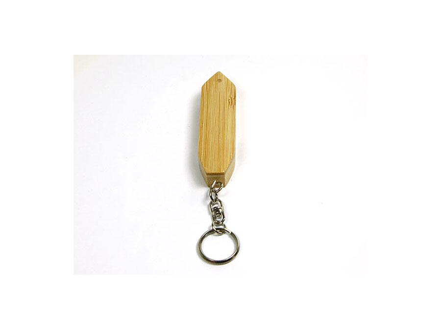 Eleganter langer Holz USB-Stick mit Logo