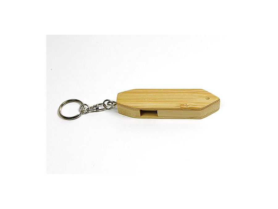 Eleganter langer Holz USB-Stick mit Logo