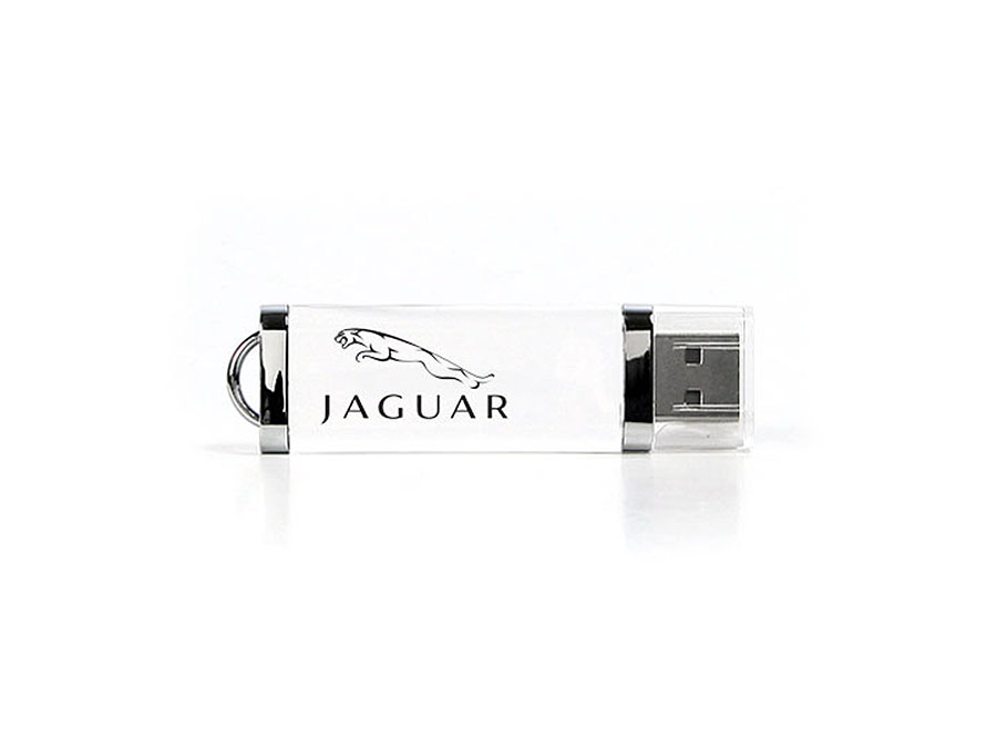 Jaguar Werbeartikely USB-Stick mit crystal Gehäuse