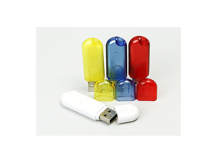 Bunter Kunststoff USB-Stick in vielen Farben