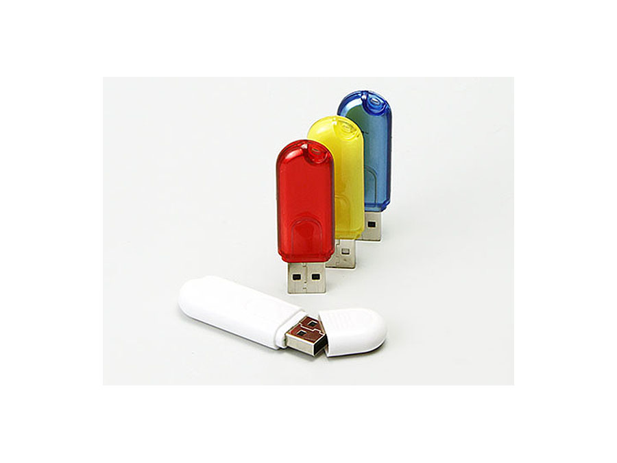 Bunter Kunststoff USB-Stick in vielen Farben