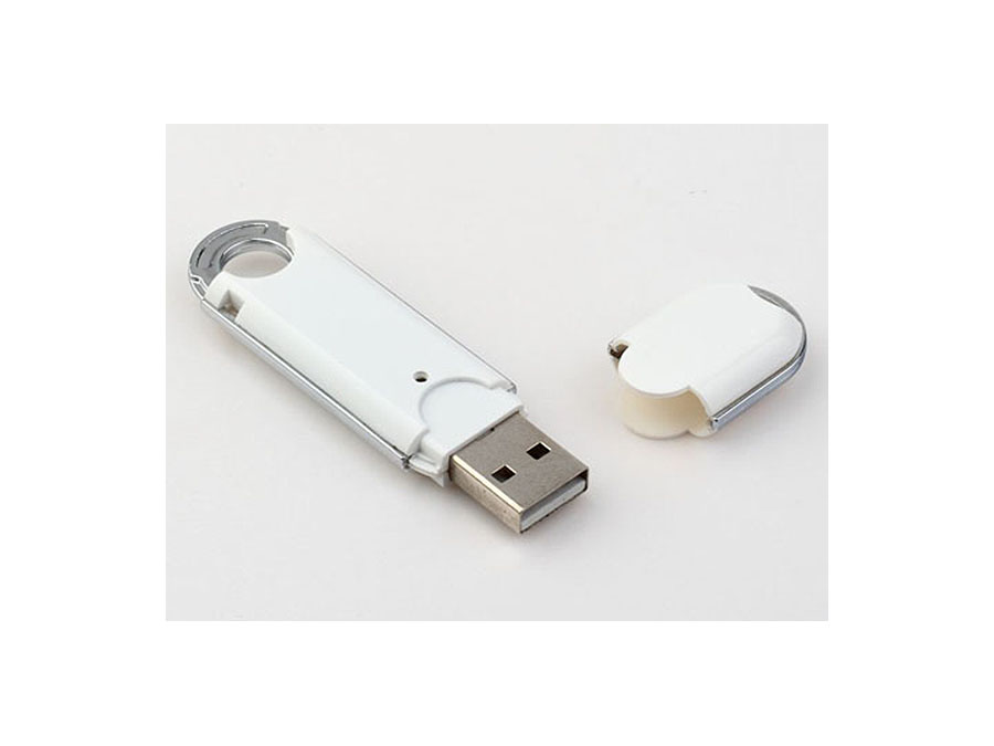 Edler Kunststoff USB-Stick mit individuellen Logo Aufdruck für Firmen