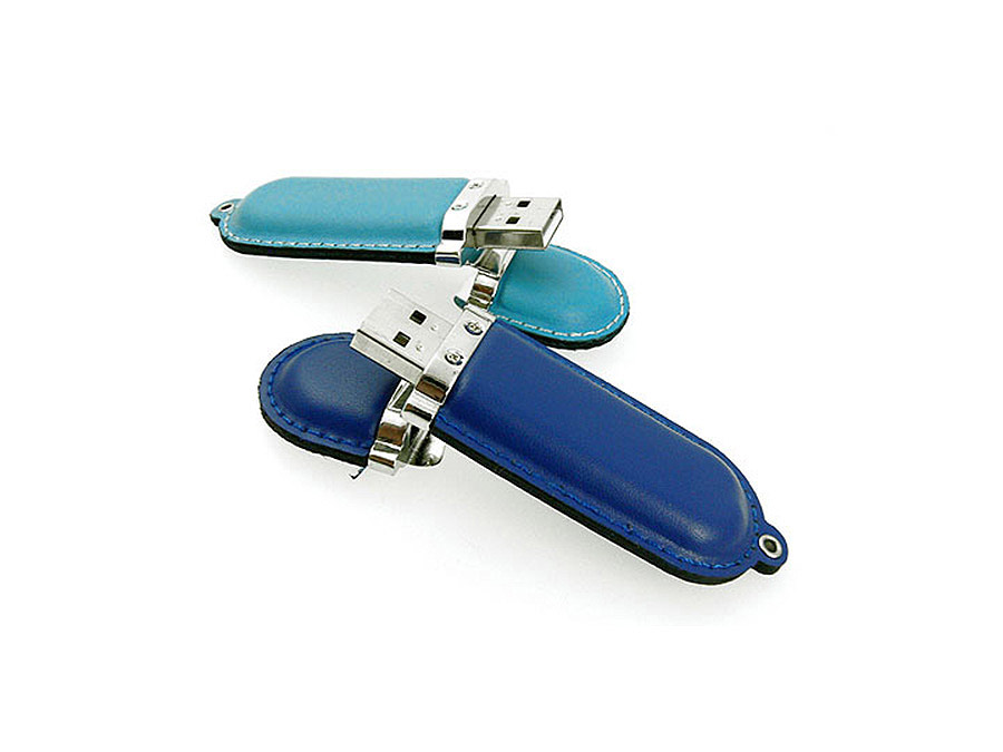 Leder USB-Stick mit Deckel in verschiedenen Farben erhältlich für Reseller