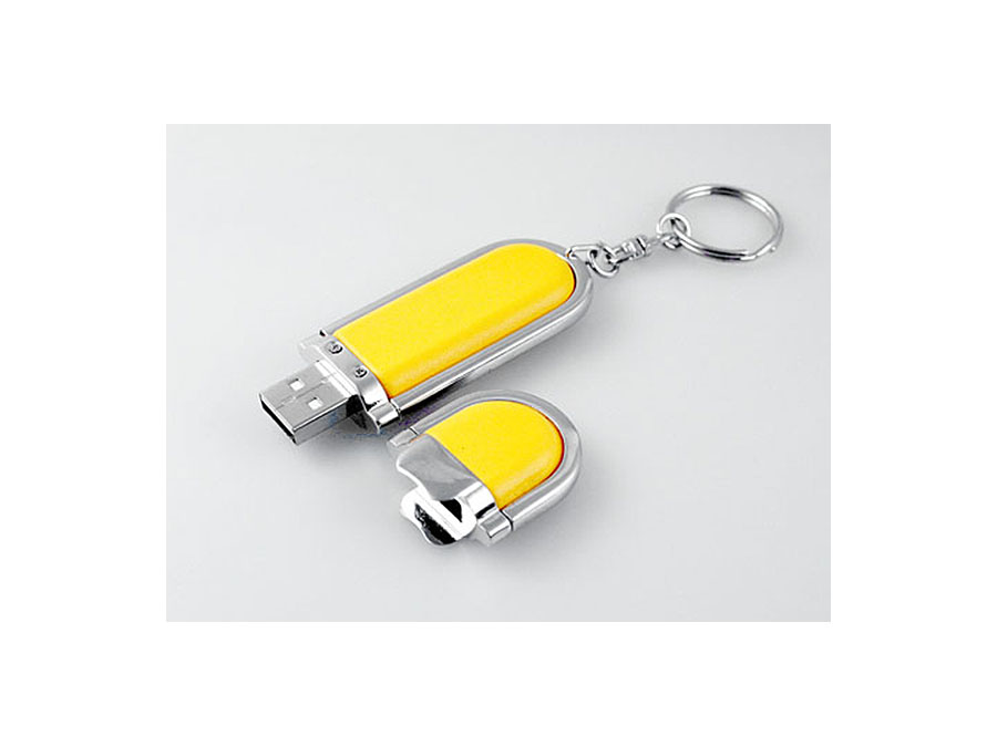 Edler Leder USB Stick zum Prägen und Bedrucken als Werbegeschenk für Wiederverkäufer