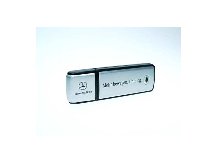 Mercedes Benz USB-Stick aus Metall und einfarbigen Druck