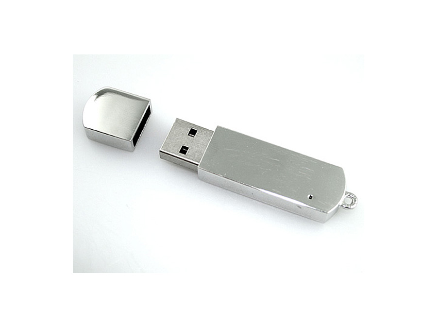 Edler Vollmetall USB Stick zum gravieren mit eigenem Logo zum Wiederverkauf