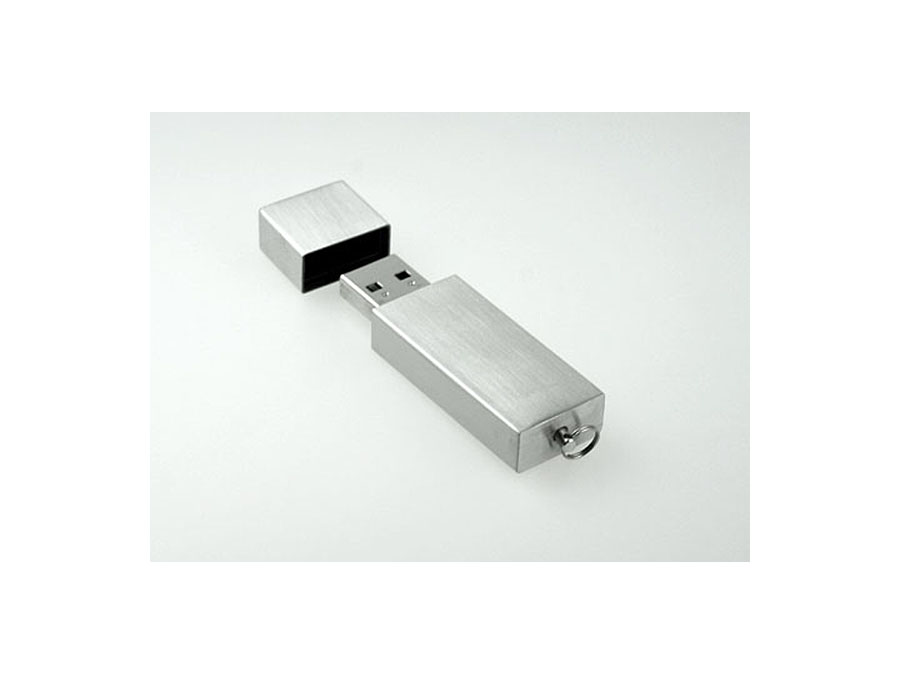 Edler Vollmetall USB Stick zum gravieren mit eigenem Logo zum Wiederverkauf