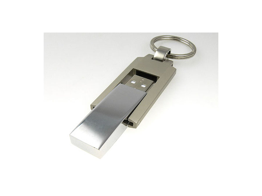 Edler Vollmetall USB Stick zum gravieren mit eigenem Logo zum Wiederverkauf