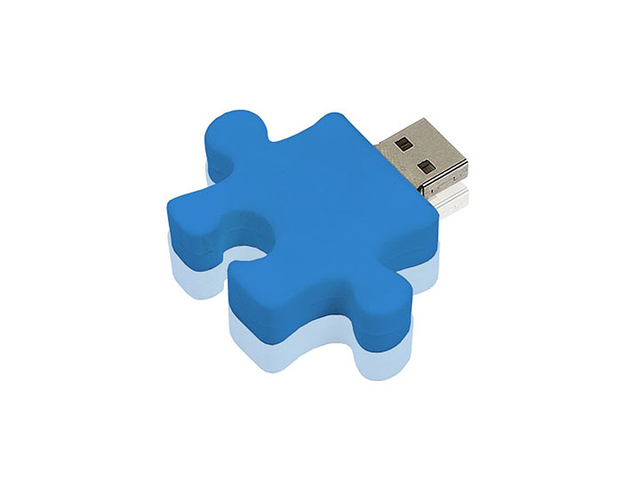 Puzzle USB-Stick mit Logo