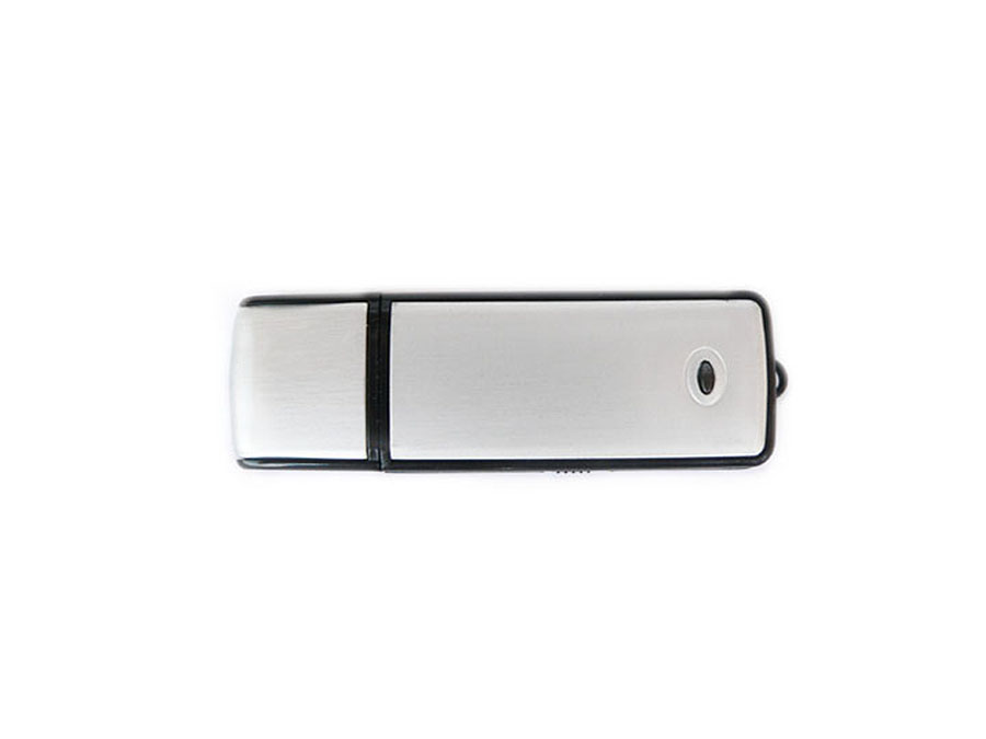 Schwarzer Aluminium USB-Stick zum bedrucken und gravieren