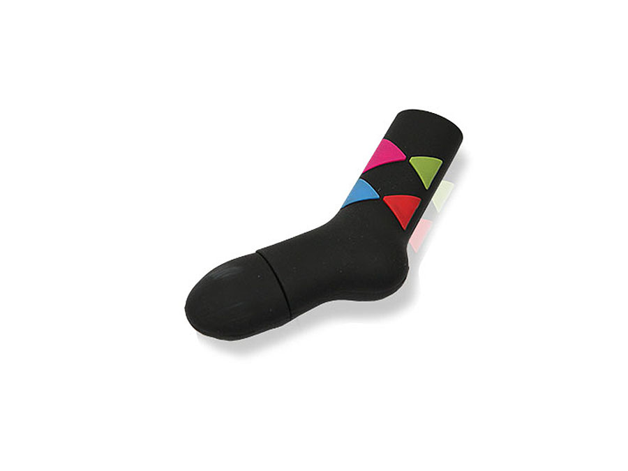 Socken USB-Stick mit Logo