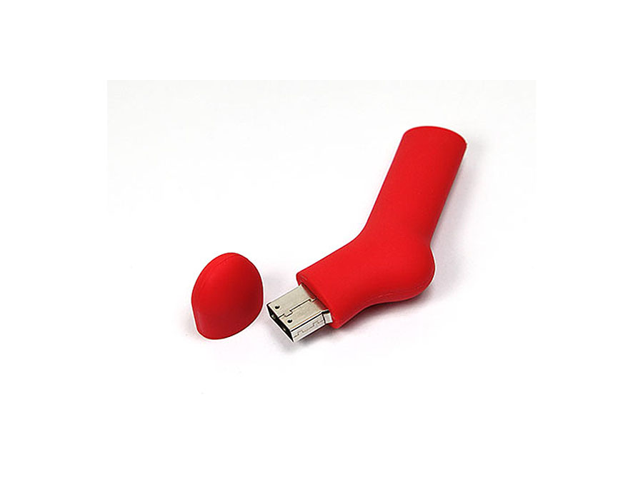 Socken USB-Stick mit Logo