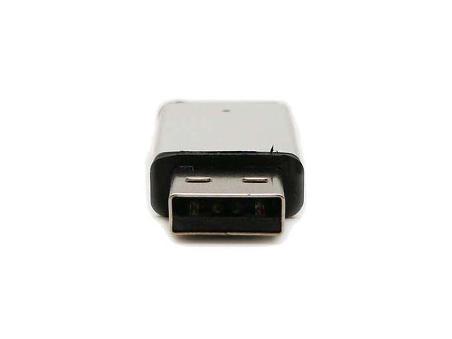 Stecker eines Aluminium Werbeartikel USB-Sticks