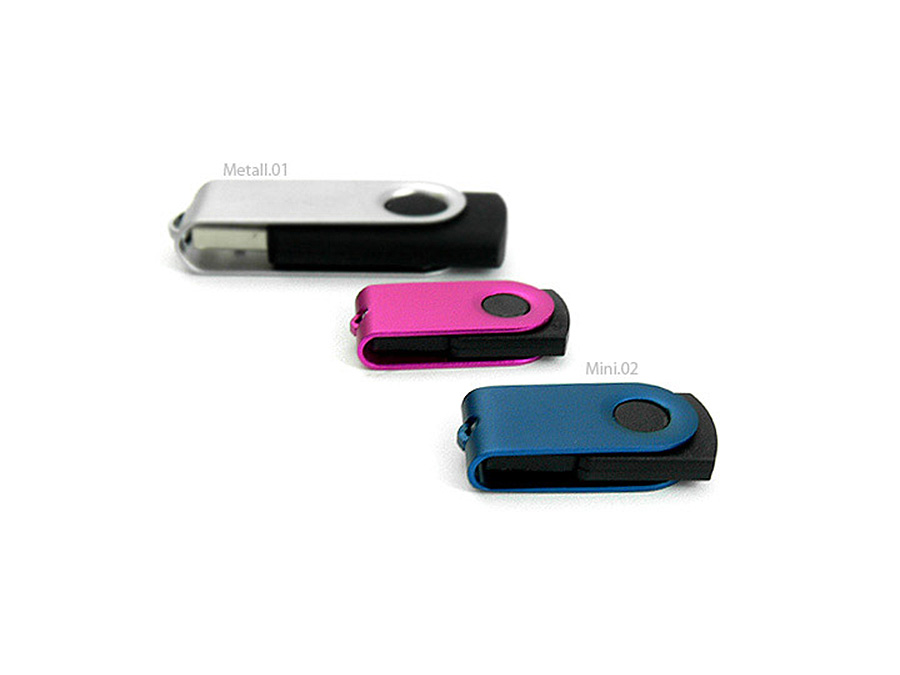 Twister Mini USB-Stick mit Druck und Gravur