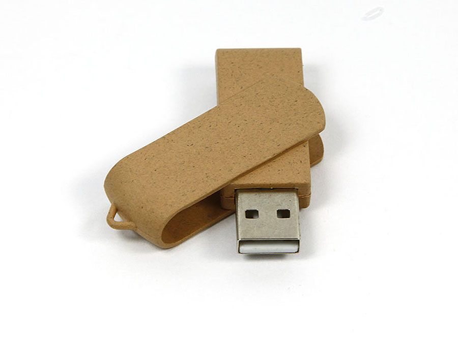 Umwelfreundliche USB-Sticks mit Logo