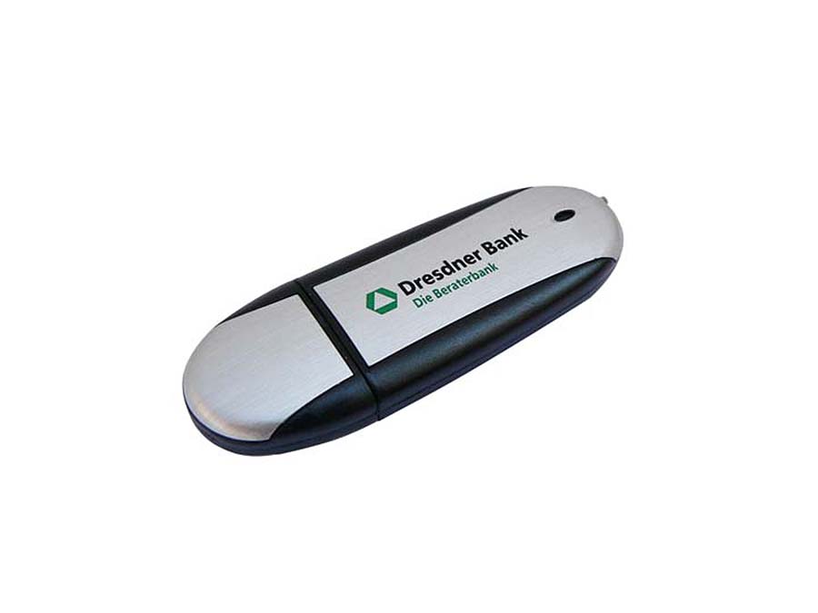 USB-Stick der Dresdner Bank mit Logo Druck